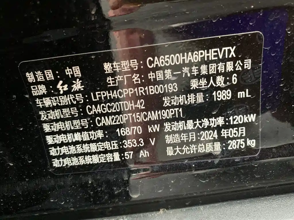 Hongqi HS7 PHEV 2024 — фото 27