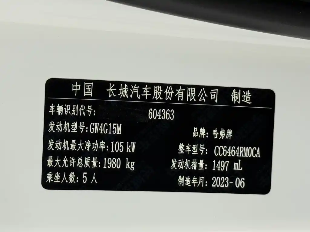 Haval H6 2023 — фото 26