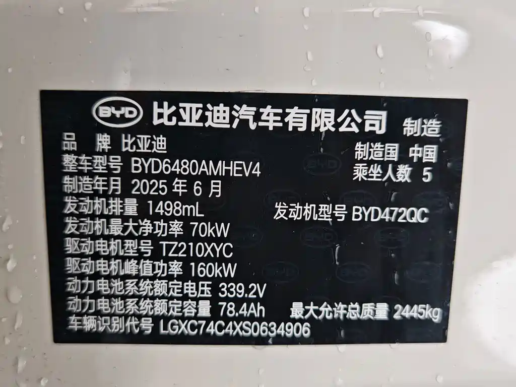 BYD Sealion 06 2025 — фото 14