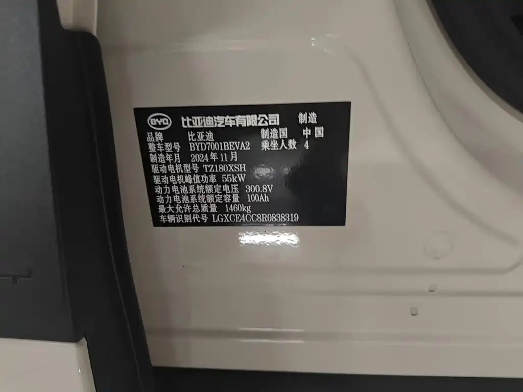BYD Seagull 2024