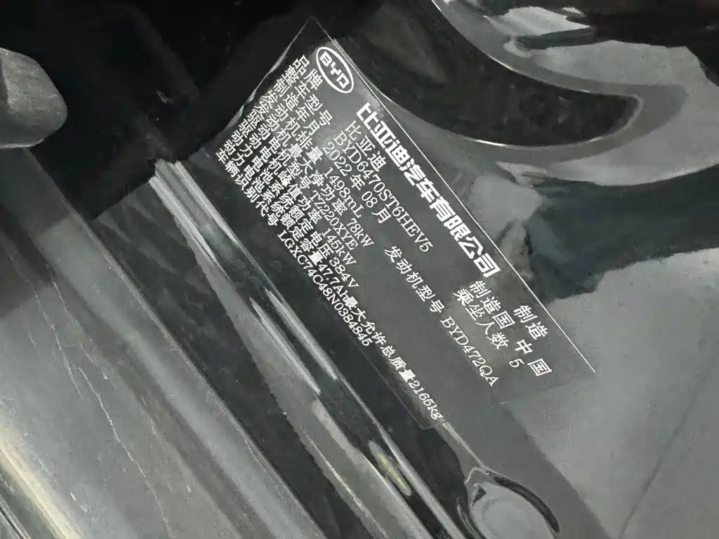 BYD Song PLUS New Energy 2022 — фото 6