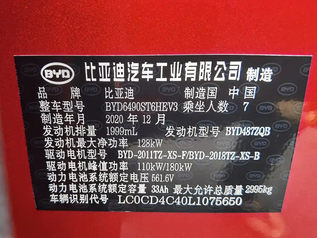 BYD Tang New Energy 2021 — фото 18