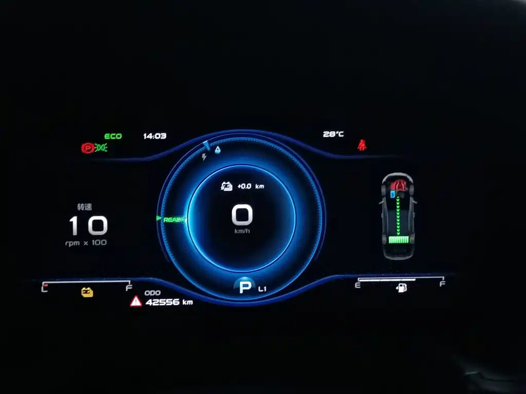 Geely Borui Hybrid 2021 — фото 12