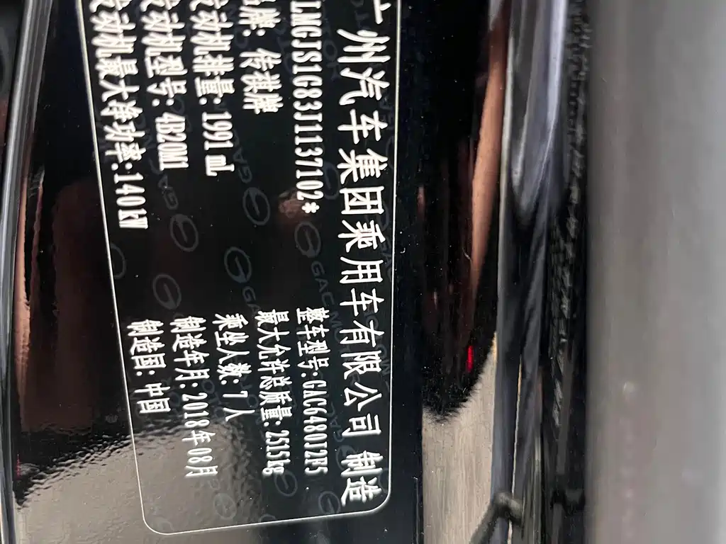 GAC Trumpchi GS8 2018 — фото 10