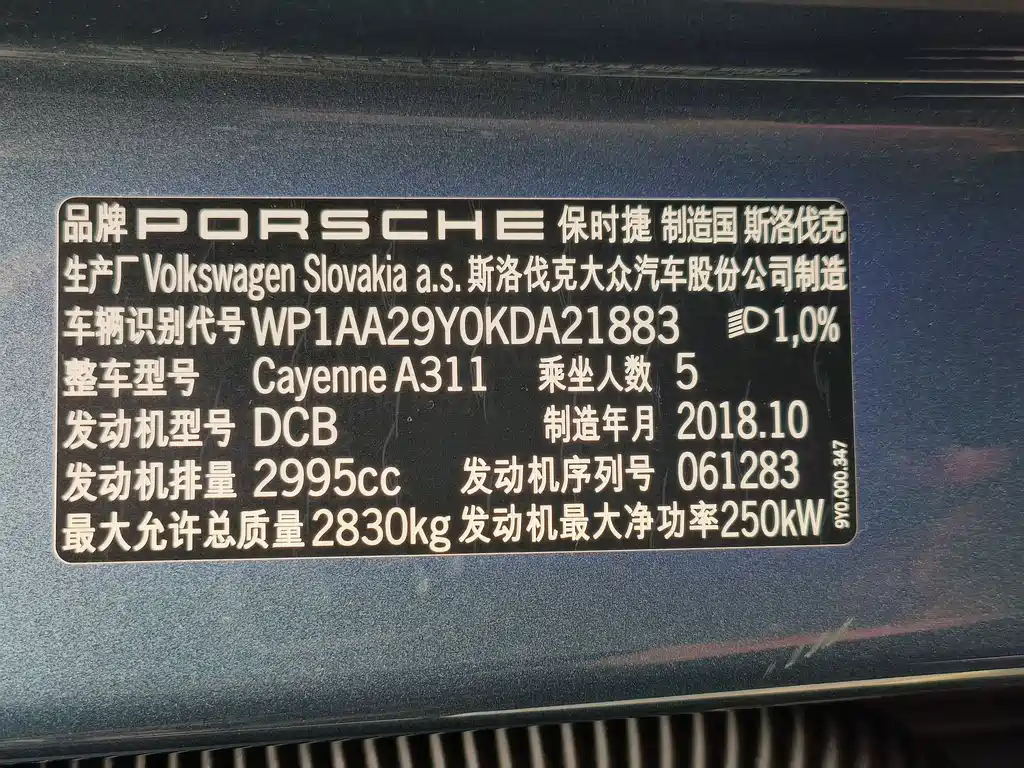 Porsche Cayenne 2019 — фото 14
