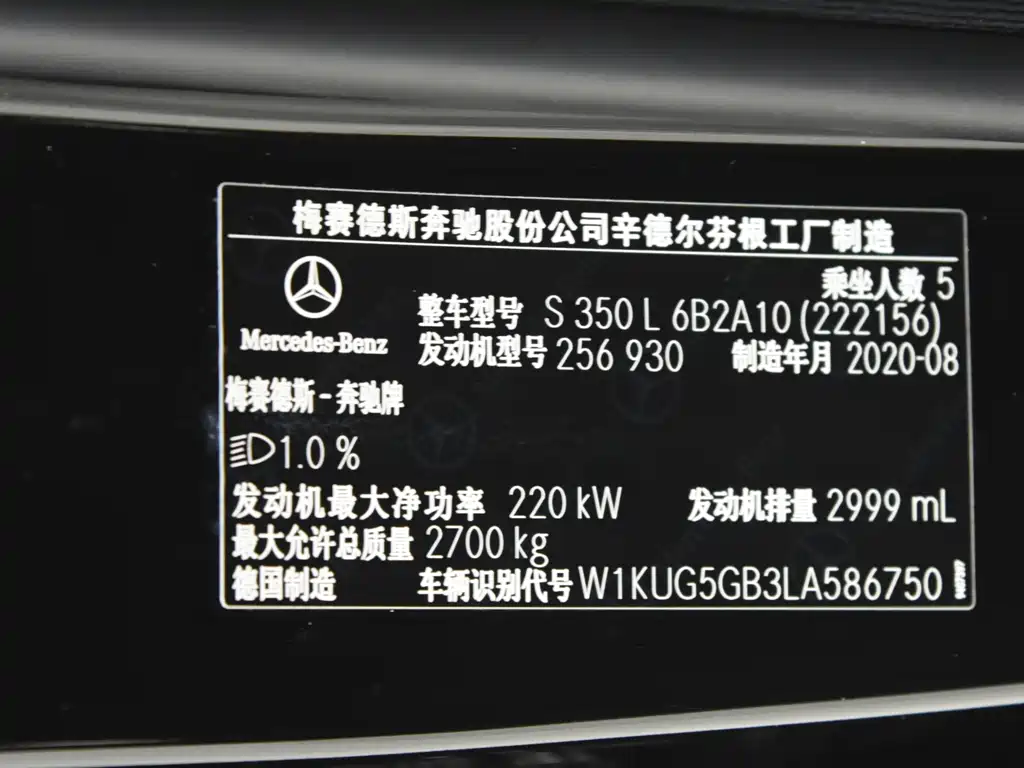 Mercedes-Benz S-Class 2021 — фото 16