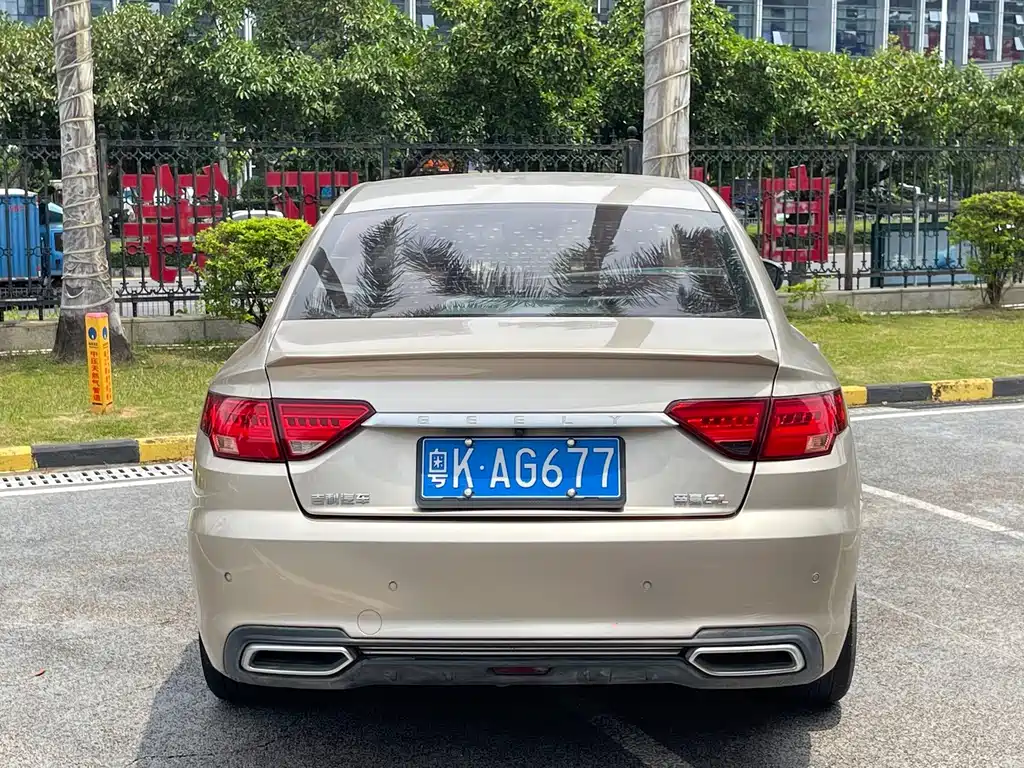 Geely Emgrand GL 2018 — фото 11