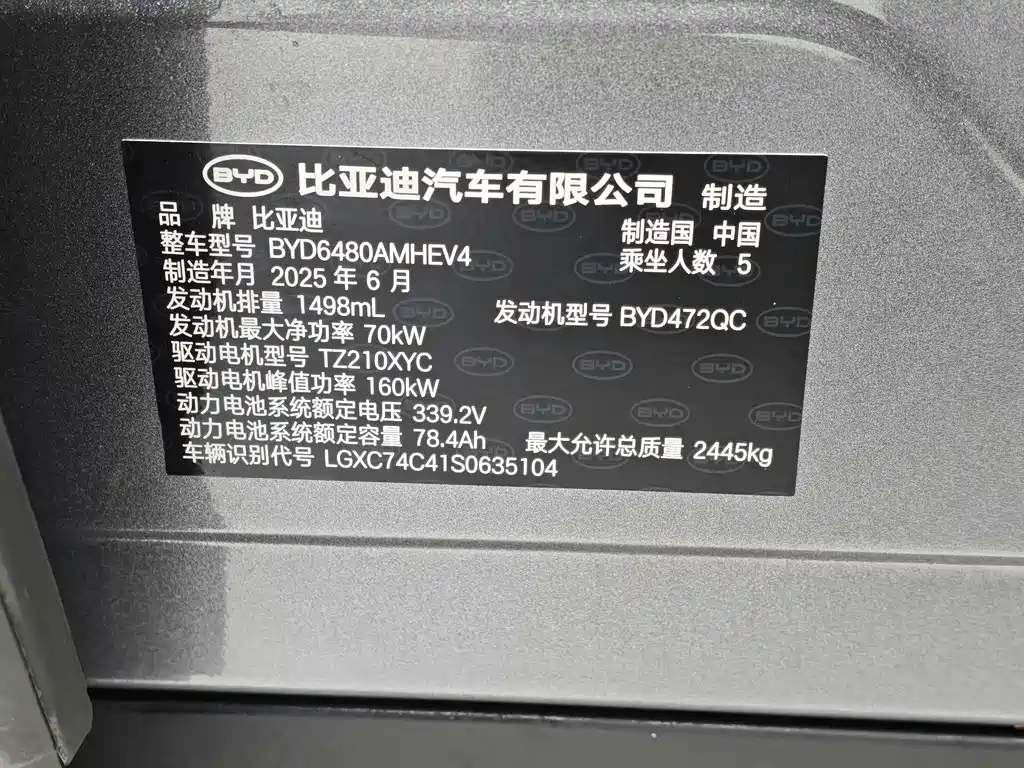 BYD Sealion 06 2025 — фото 12