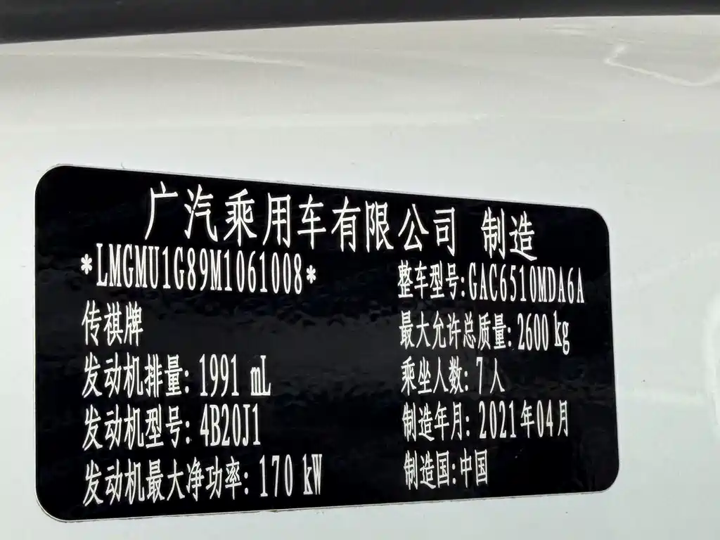GAC Motor Trumpchi M8 2021 — фото 12