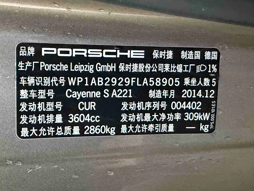 Porsche Cayenne 2015 — фото 16