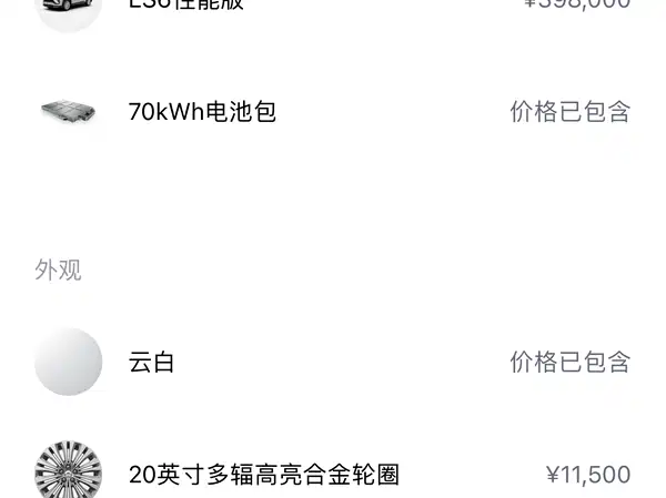 NIO ES6 2020