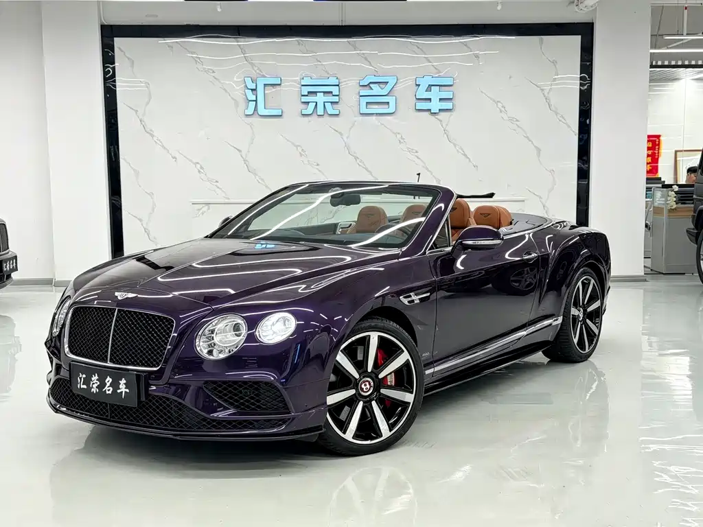Bentley Continental 2017 — фото 1