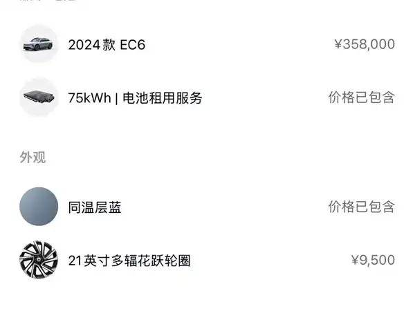 NIO EC6 2024