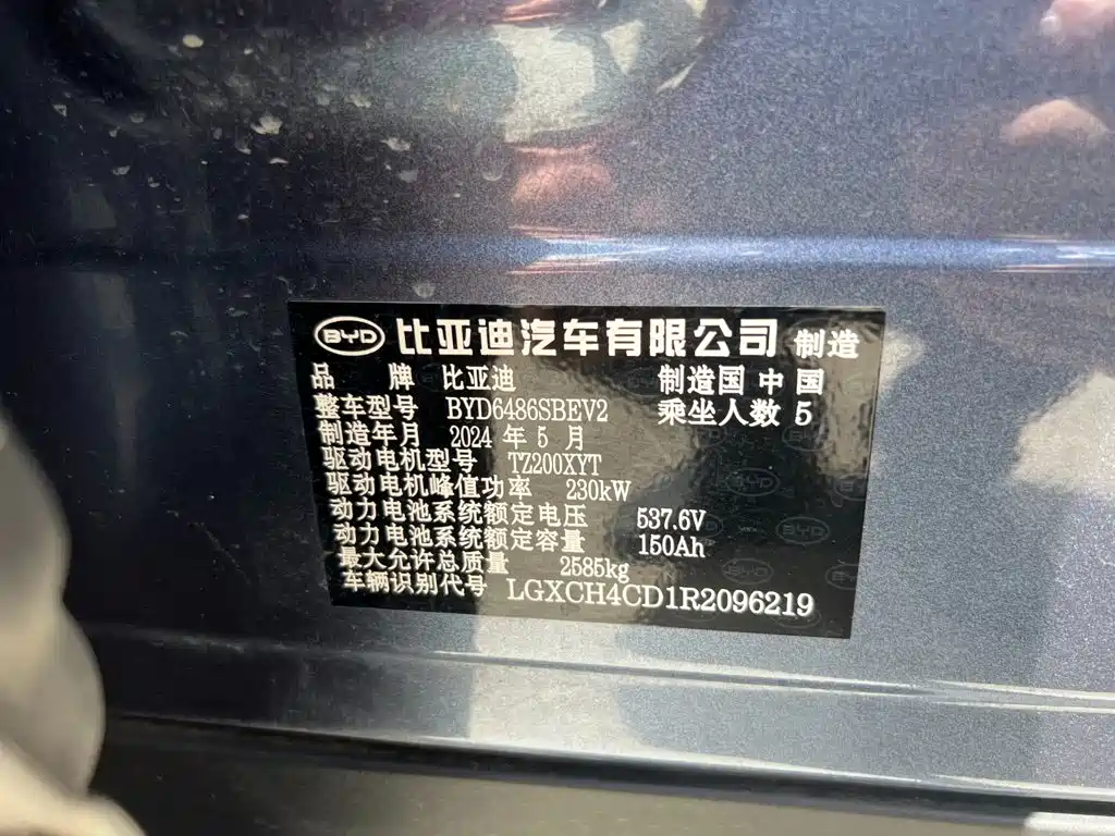 BYD Sealion 07 EV 2024 — фото 24