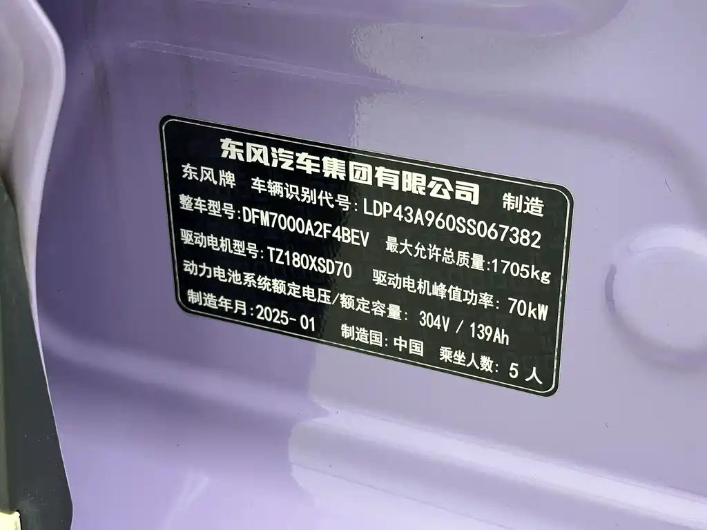 Dongfeng Nano 01 2025 — фото 22