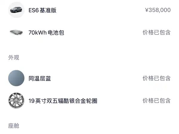 NIO ES6 2019