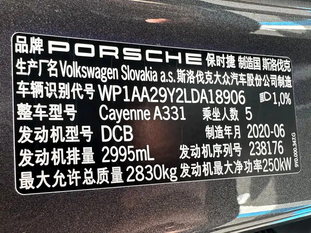 Porsche Cayenne 2020 — фото 24