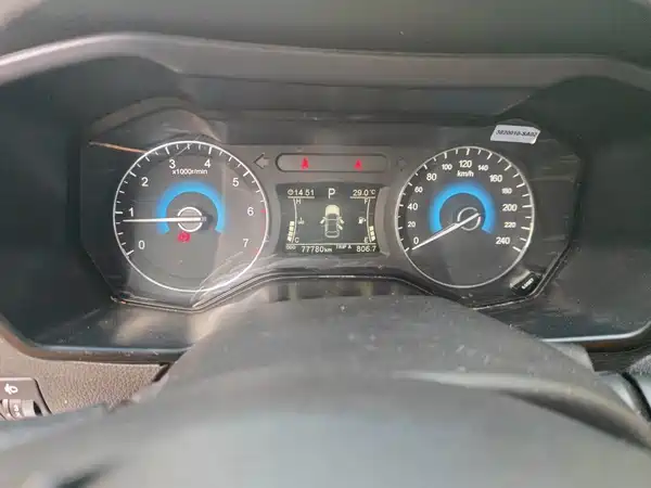 Dongfeng Scenery 580 2016