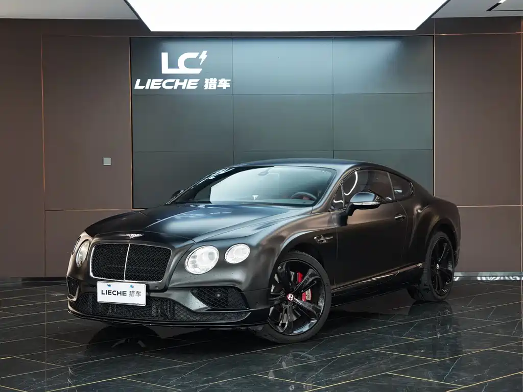 Bentley Continental 2017 — фото 1