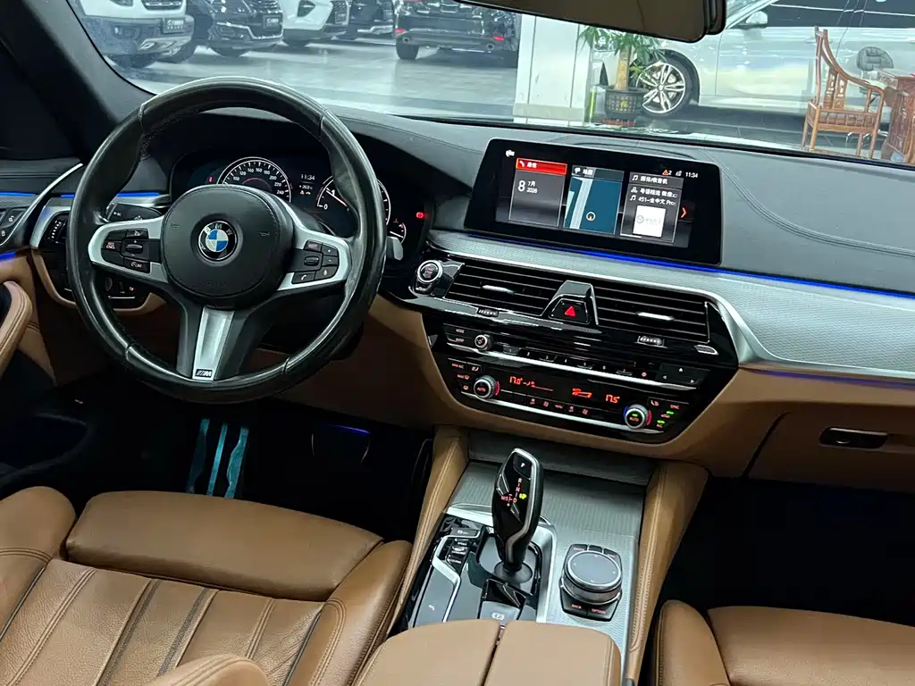 BMW 5 Series 2018 — фото 13