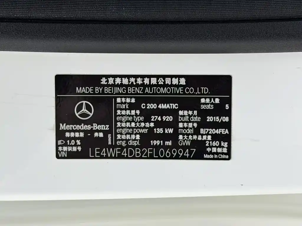 Mercedes-Benz C-Class 2015 — фото 33