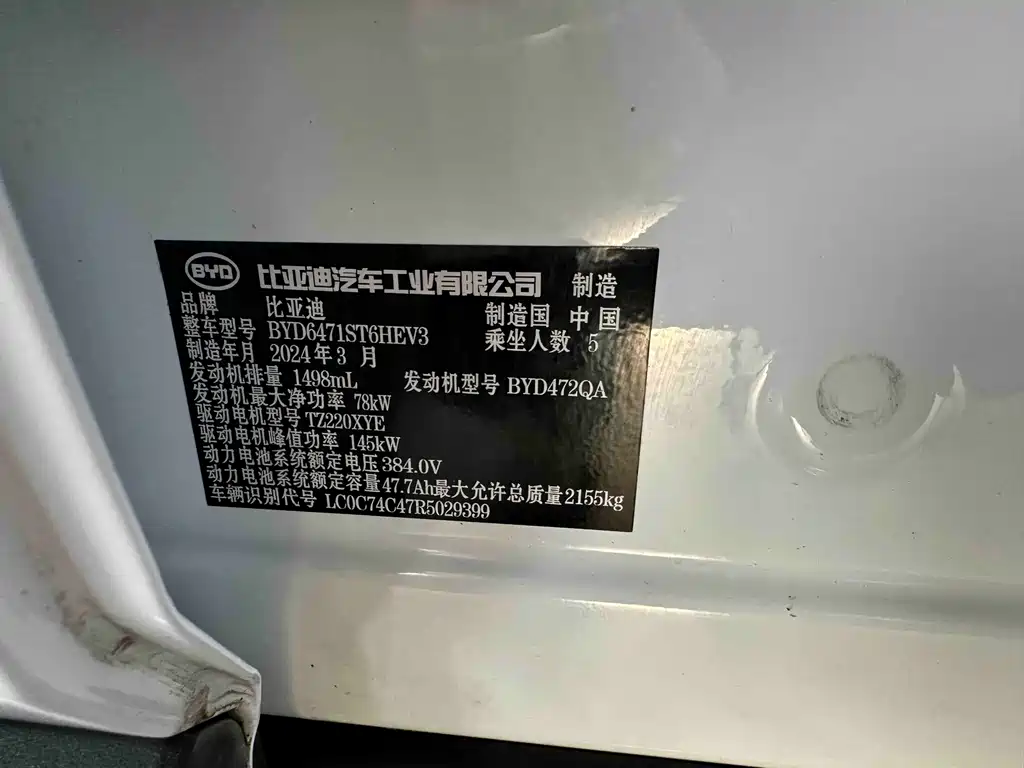 BYD Song Pro New Energy 2024 — фото 9