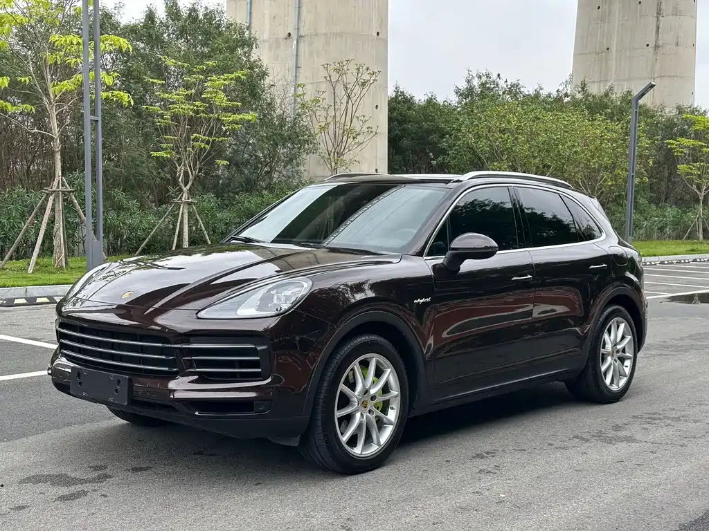 Porsche Cayenne Hybrid 2021 — фото 1