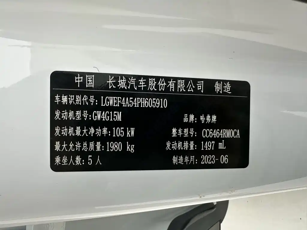 Haval H6 2023 — фото 19