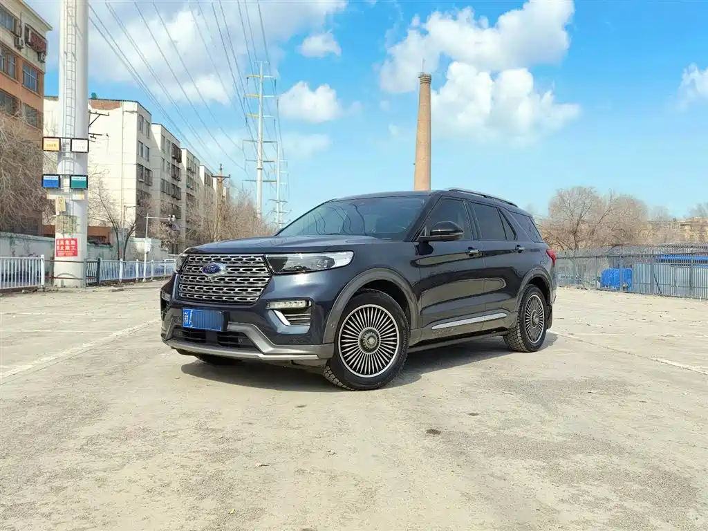 Ford Explorer 2021 — фото 1
