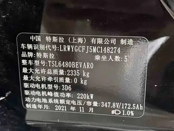 Tesla Model Y 2021