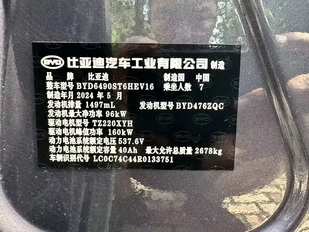 BYD Tang New Energy 2025 — фото 10