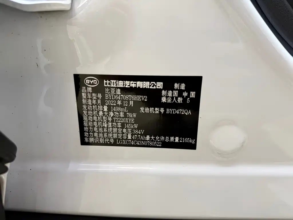 BYD Song PLUS New Energy 2023 — фото 30