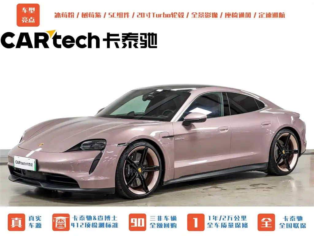 Porsche Taycan 2021 — фото 1