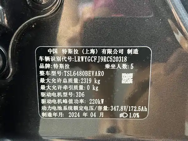 Tesla Model Y 2024