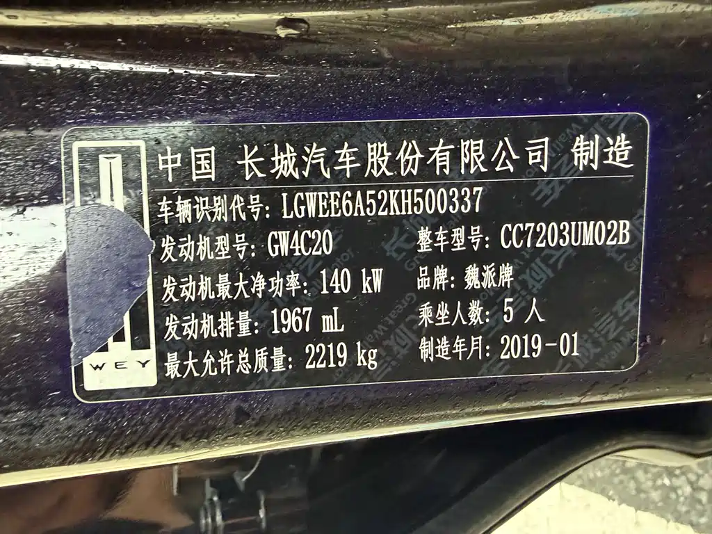 Wey VV5 2019 — фото 15