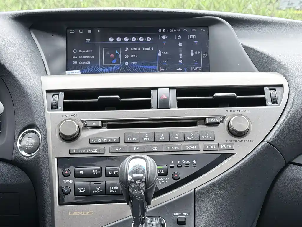 Lexus RX Classic 2012 — фото 12