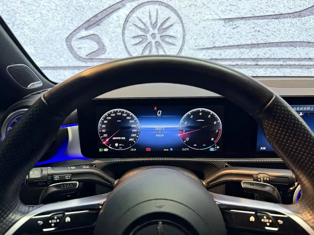 Mercedes-Benz A-Class AMG 2024 — фото 12