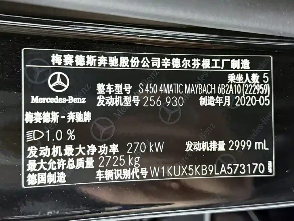Mercedes-Benz S-Class 2020 — фото 23