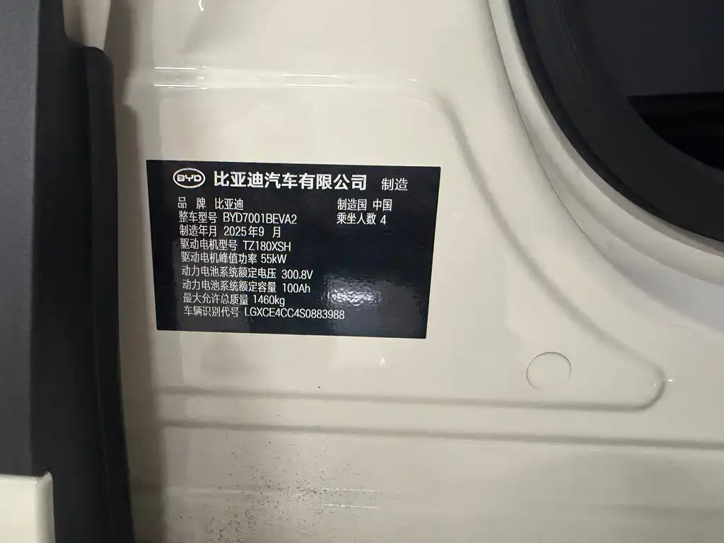 BYD Seagull 2025